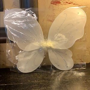 2 pairs of ivory Fairy wings
